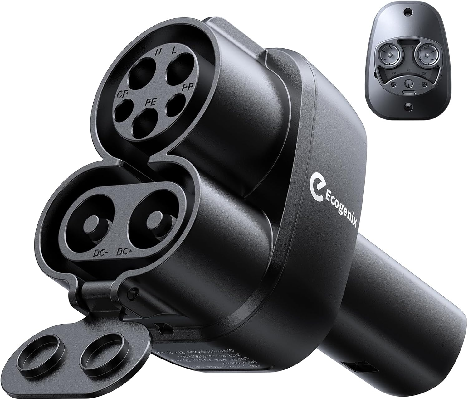Ecogenix 2-in-1 CCS & J1772 to NACS Adapter